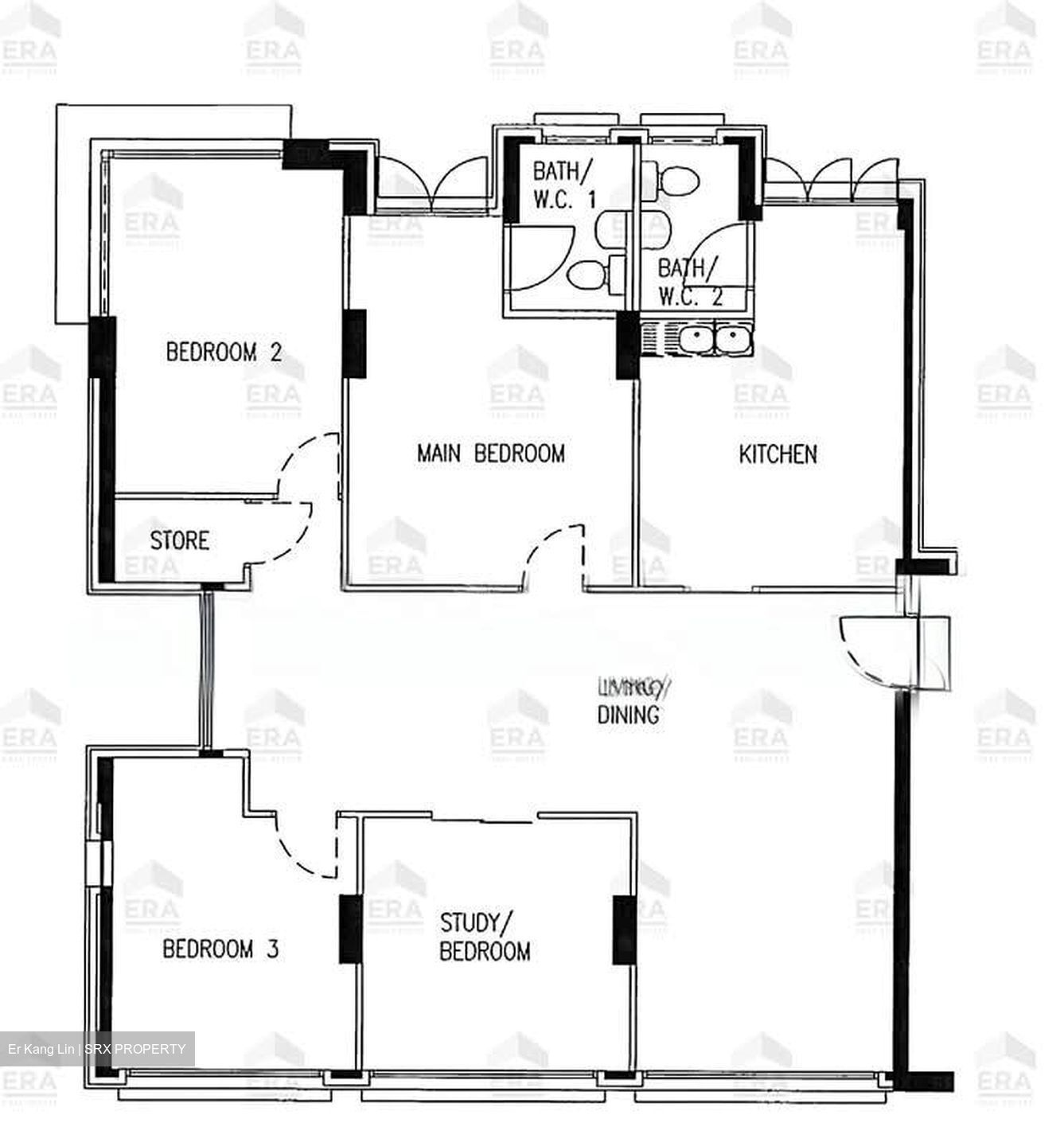 Blk 183 Pasir Ris Street 11 (Pasir Ris), HDB 5 Rooms #576305121